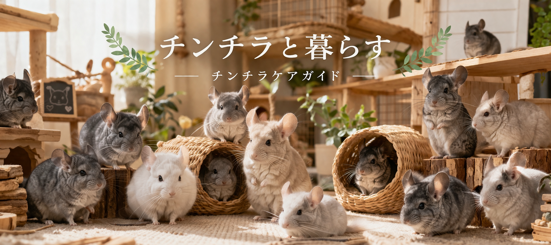 チンチラと暮らす- チンチラケアガイド –